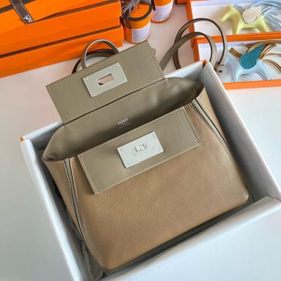 wholesale quality hermes 24/24  mini 21 evercolor etoupe phw